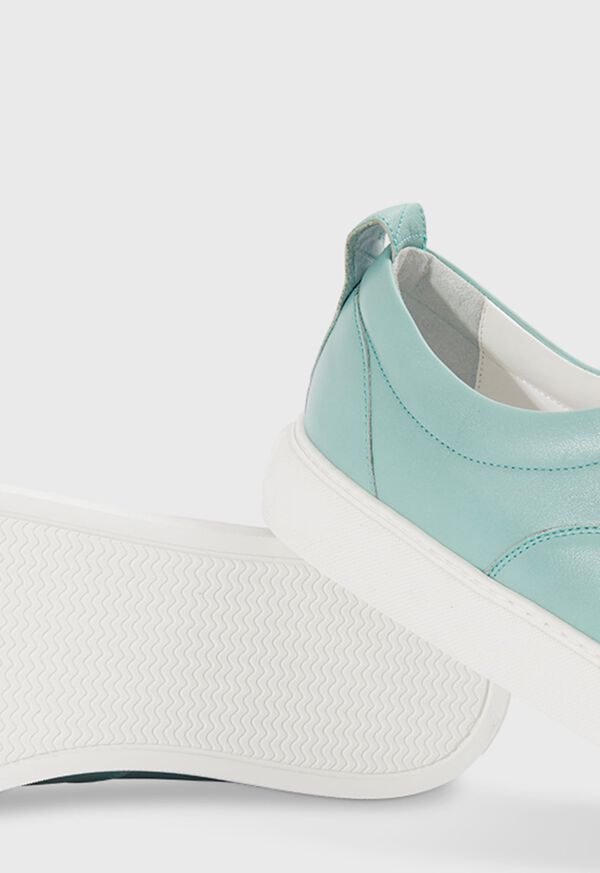 Paul Stuart CVO Leather Light Turquoise | NZ_PAUL14135