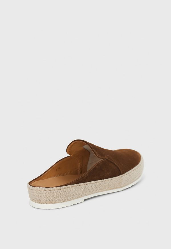 Paul Stuart Caribe Suede Espadrille Brown | NZ_PAUL96523