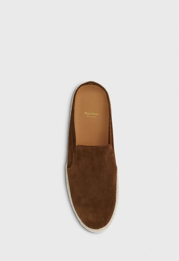 Paul Stuart Caribe Suede Espadrille Brown | NZ_PAUL96523