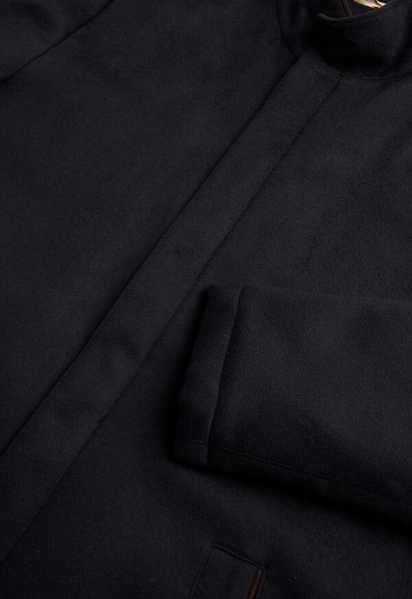 Paul Stuart Cashmere Car Coat Navy | NZ_PAUL62324