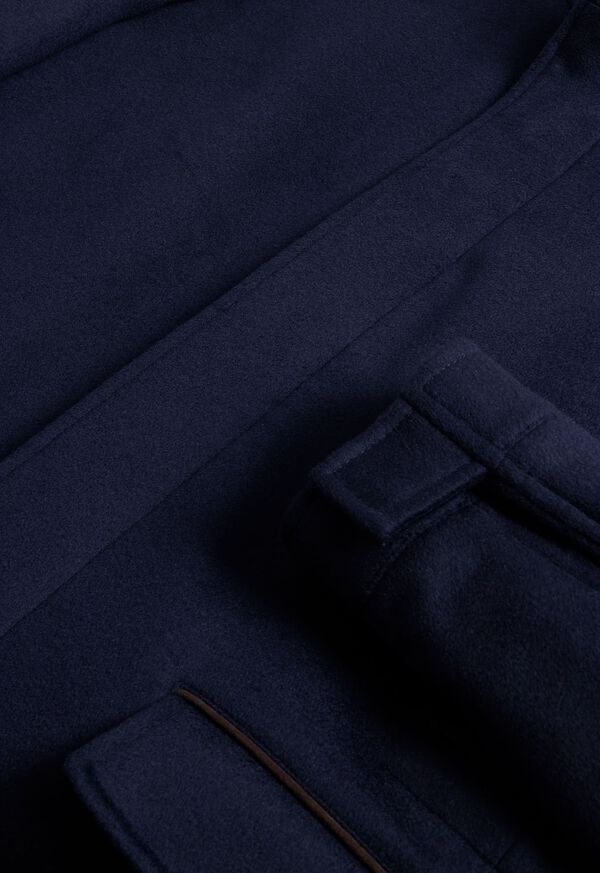 Paul Stuart Cashmere Car Coat Navy | NZ_PAUL53319