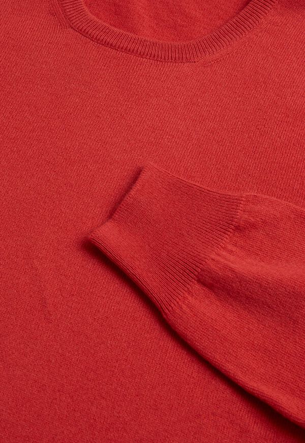 Paul Stuart Cashmere Crewneck Red | NZ_PAUL82086
