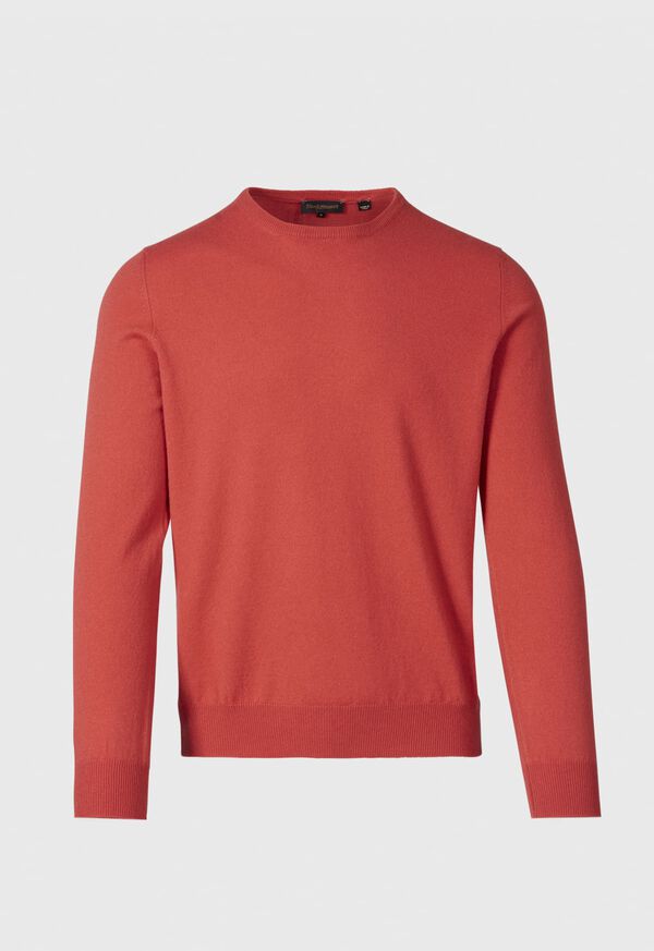 Paul Stuart Cashmere Crewneck Red | NZ_PAUL82086