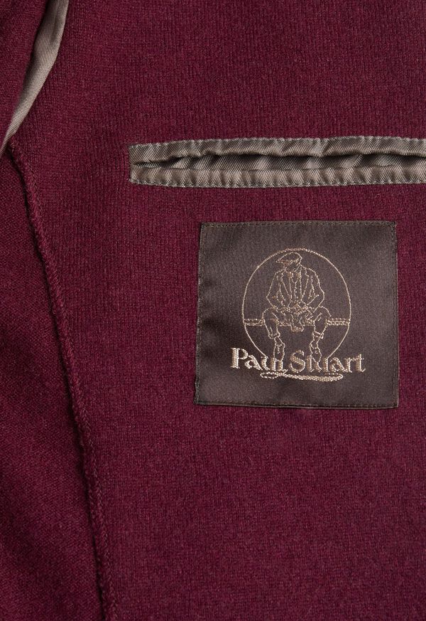Paul Stuart Cashmere Felt Burgundy | NZ_PAUL31295