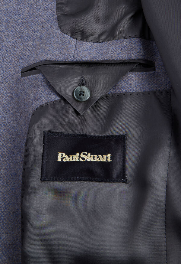 Paul Stuart Cashmere Melange Blue / Grey | NZ_PAUL87808