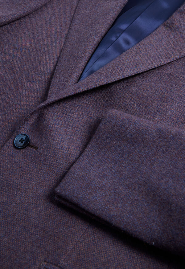 Paul Stuart Cashmere Melange Blue / Purple | NZ_PAUL20975