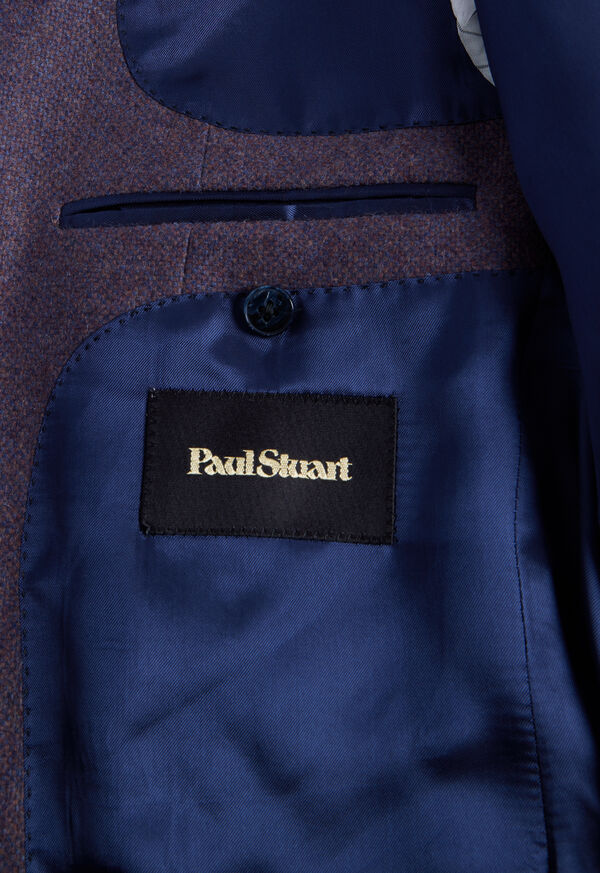 Paul Stuart Cashmere Melange Blue / Purple | NZ_PAUL20975