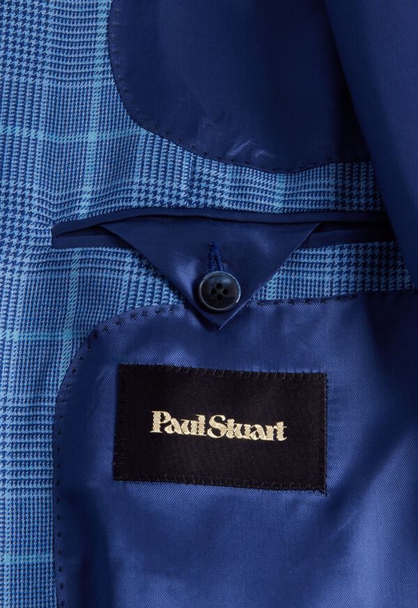 Paul Stuart Cashmere Plaid Blue | NZ_PAUL12230