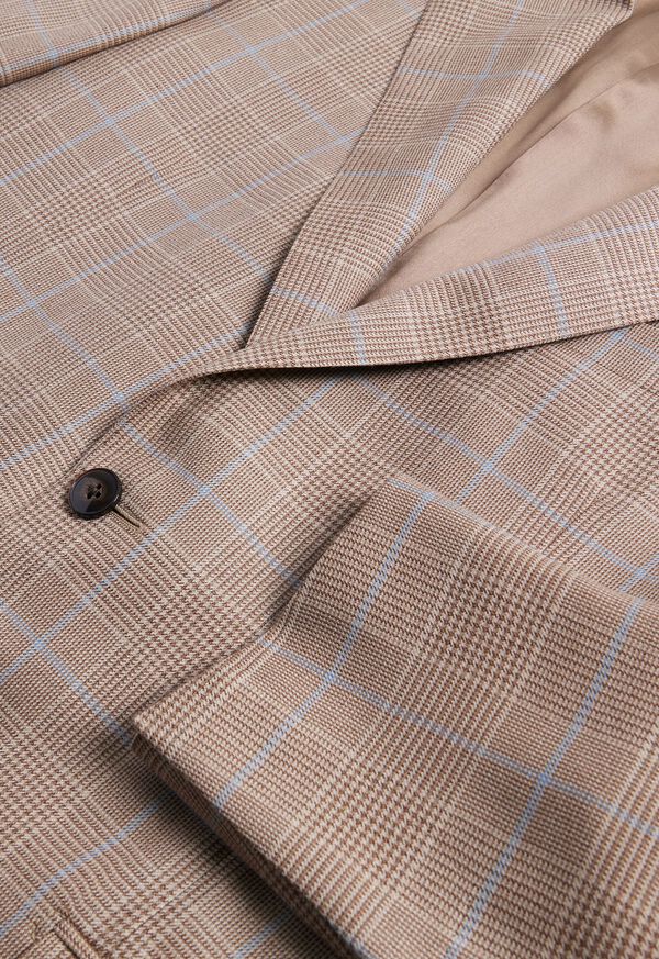 Paul Stuart Cashmere Plaid Brown | NZ_PAUL88979