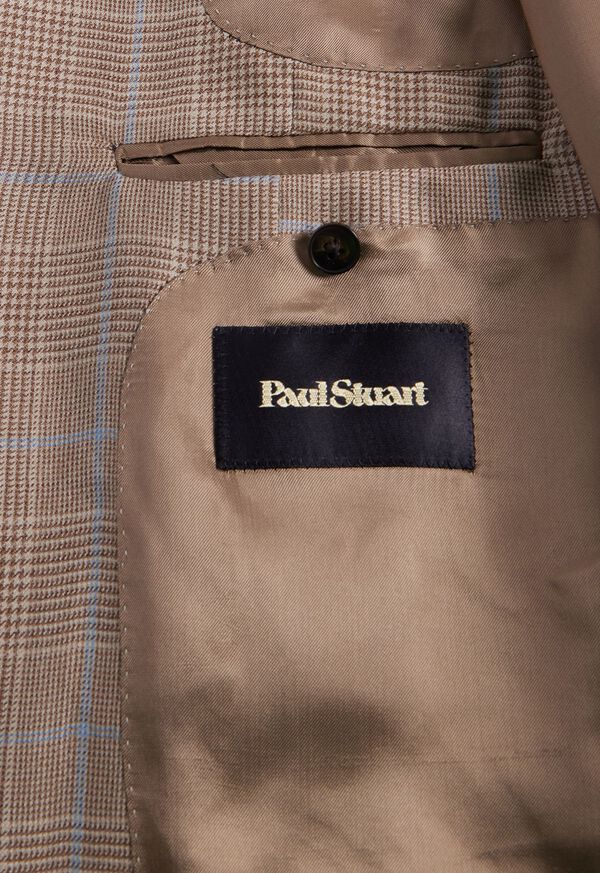 Paul Stuart Cashmere Plaid Brown | NZ_PAUL88979