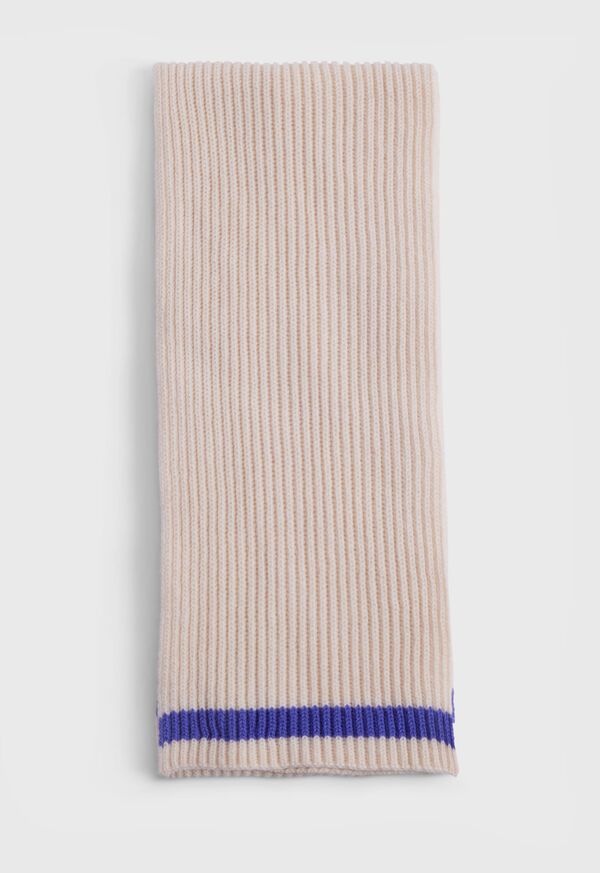 Paul Stuart Cashmere Stripe Scarf Purple | NZ_PAUL63446