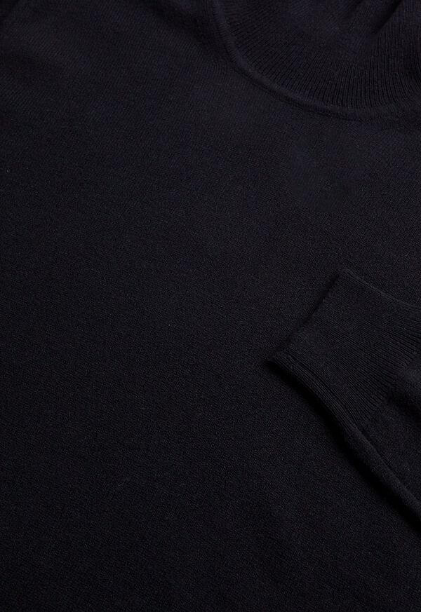 Paul Stuart Cashmere Turtleneck Black | NZ_PAUL57763