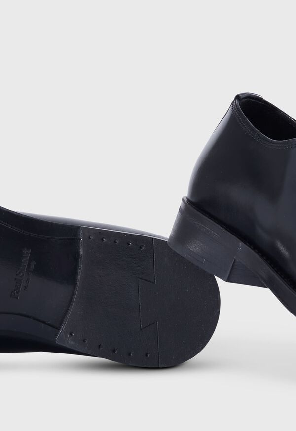 Paul Stuart Charles Leather Black | NZ_PAUL80020