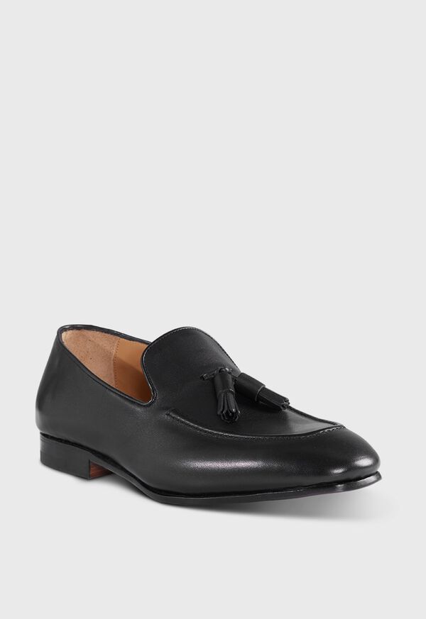Paul Stuart Charleston Tassel Slip On Black | NZ_PAUL69435