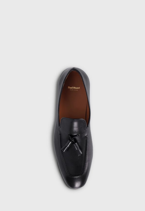 Paul Stuart Charleston Tassel Slip On Black | NZ_PAUL69435