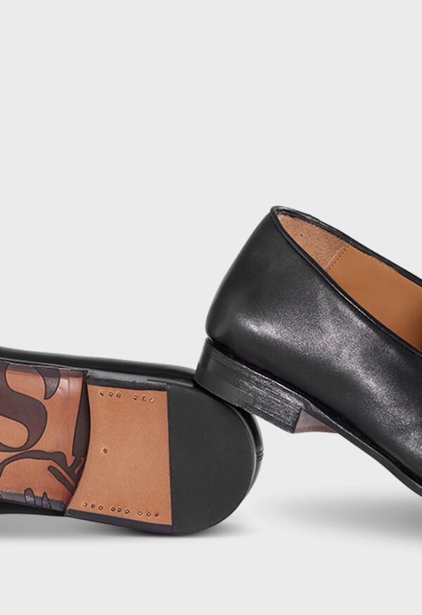 Paul Stuart Charleston Tassel Slip On Black | NZ_PAUL69435