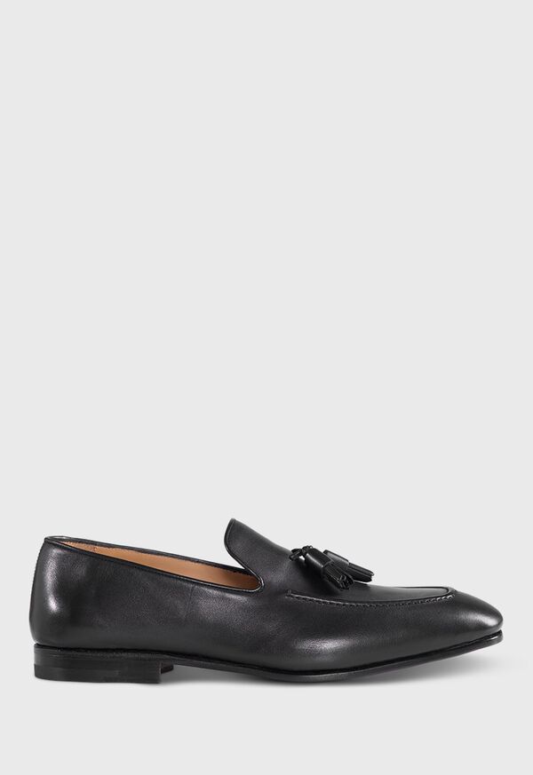 Paul Stuart Charleston Tassel Slip On Black | NZ_PAUL69435