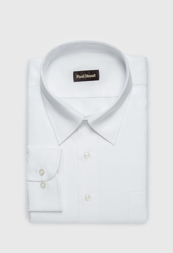 Paul Stuart Classic Cotton Twill White | NZ_PAUL31783