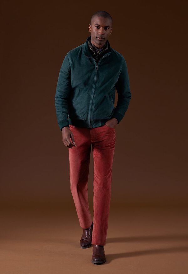 Paul Stuart Classic Five-Pocket Corduroy Red | NZ_PAUL25670