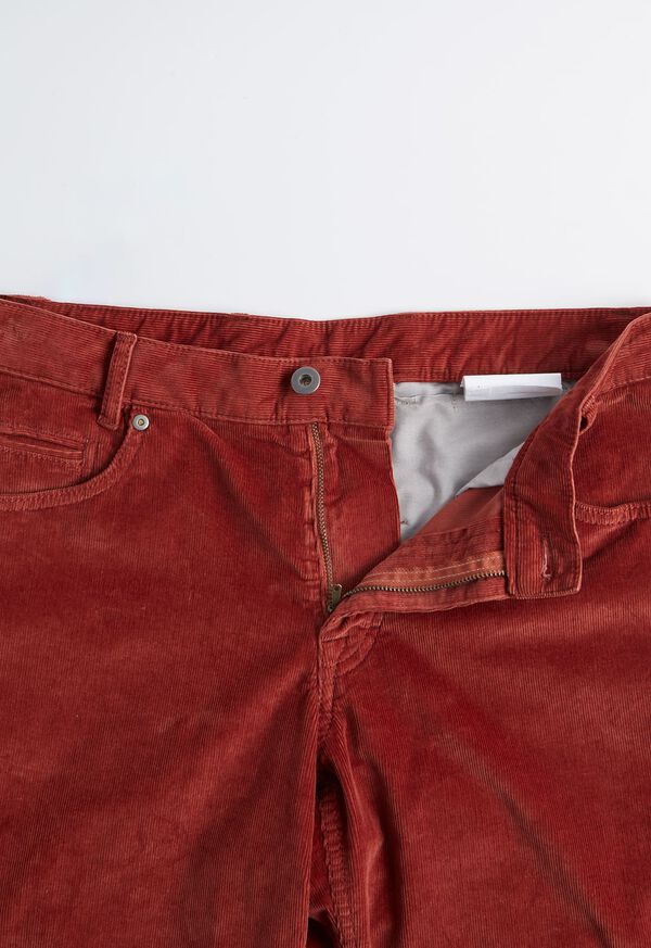 Paul Stuart Classic Five-Pocket Corduroy Red | NZ_PAUL25670