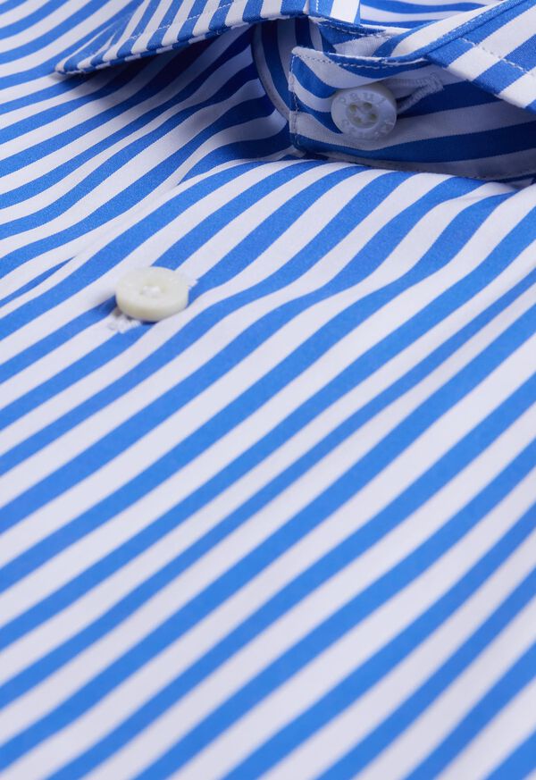 Paul Stuart Cotton Bengal Stripe Blue | NZ_PAUL69880