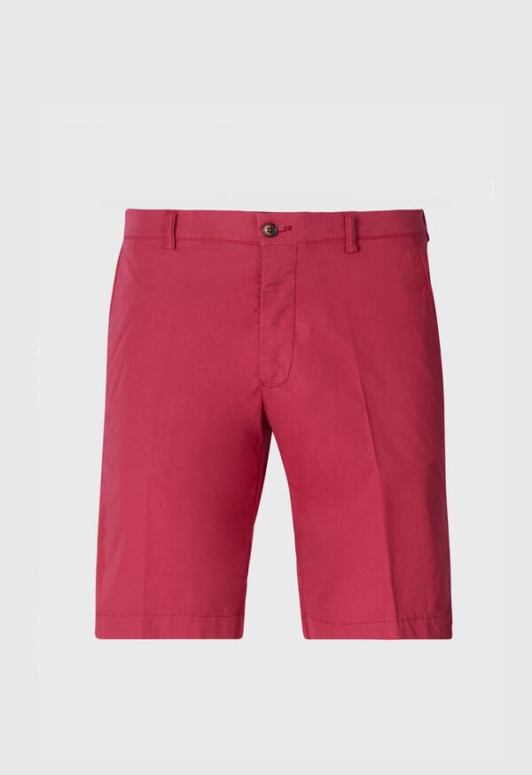 Paul Stuart Cotton Bermuda Short Red | NZ_PAUL98817