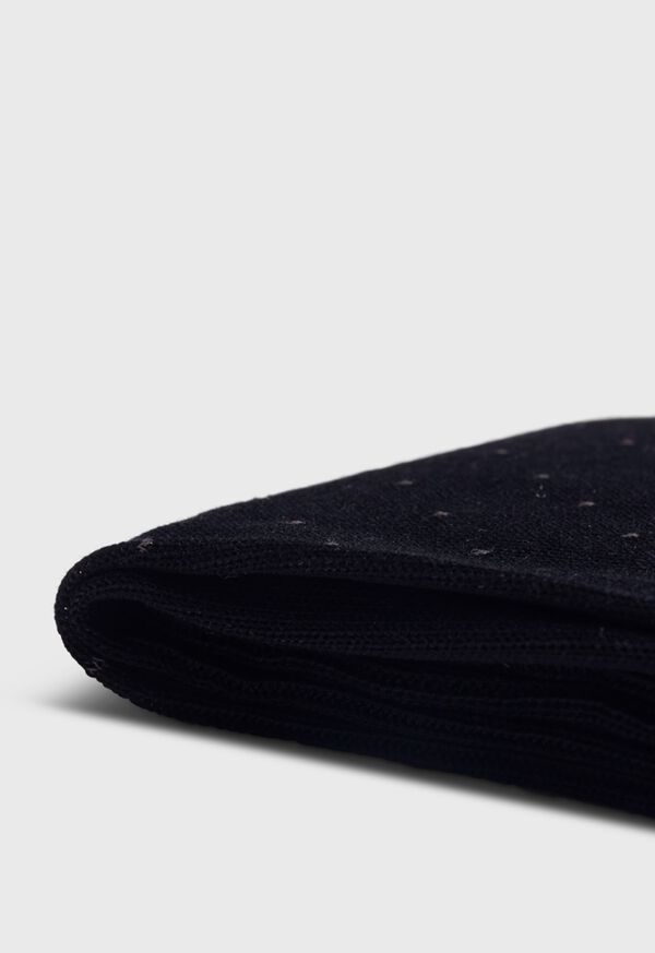 Paul Stuart Cotton Birds Eye Black | NZ_PAUL98549
