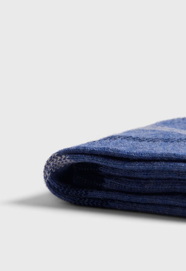 Paul Stuart Cotton Blend Argyle Blue | NZ_PAUL10822