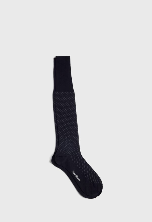 Paul Stuart Cotton Jacquard Black | NZ_PAUL33162