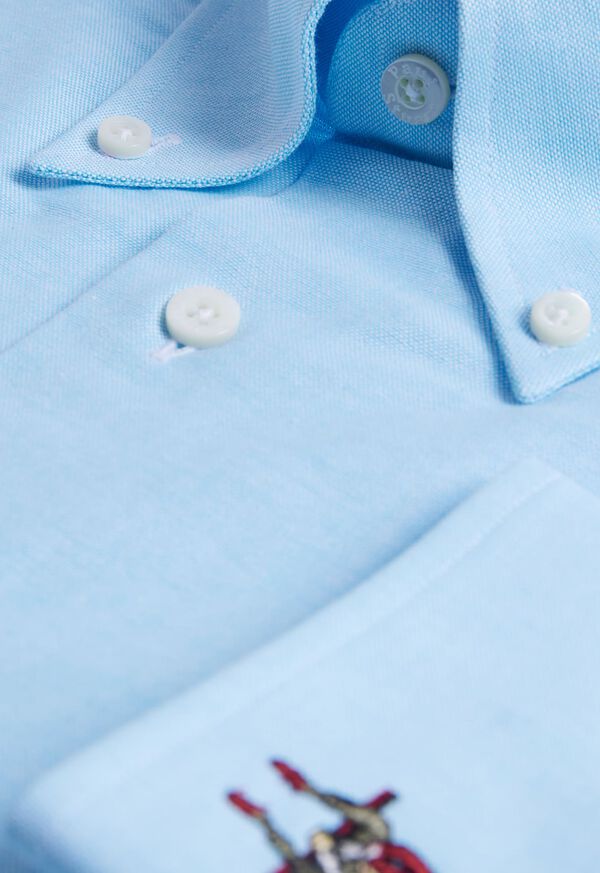 Paul Stuart Cotton Oxford Blue | NZ_PAUL18369