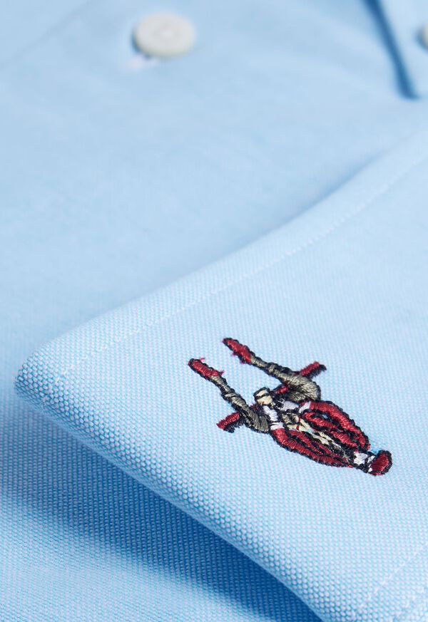 Paul Stuart Cotton Oxford Blue | NZ_PAUL18369