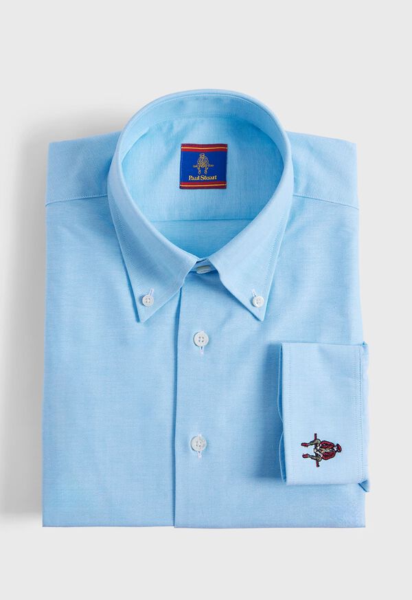 Paul Stuart Cotton Oxford Blue | NZ_PAUL18369