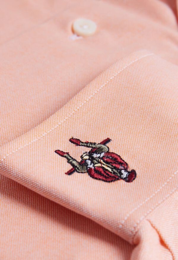Paul Stuart Cotton Oxford Orange | NZ_PAUL94729