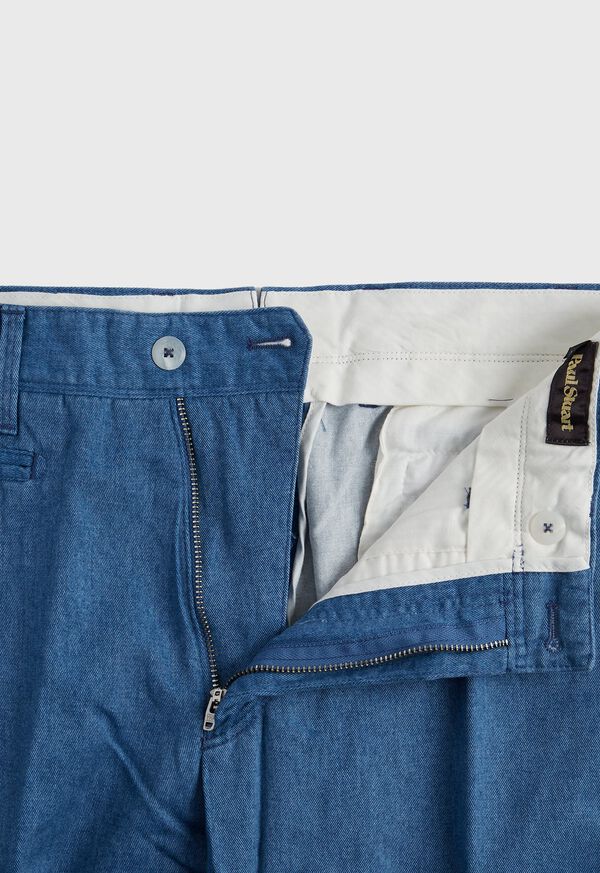 Paul Stuart Cotton Plain Front Blue | NZ_PAUL29559