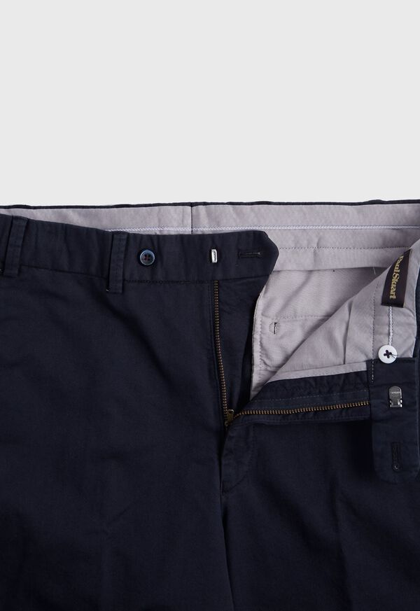 Paul Stuart Cotton Plain Front Newton Navy | NZ_PAUL60443