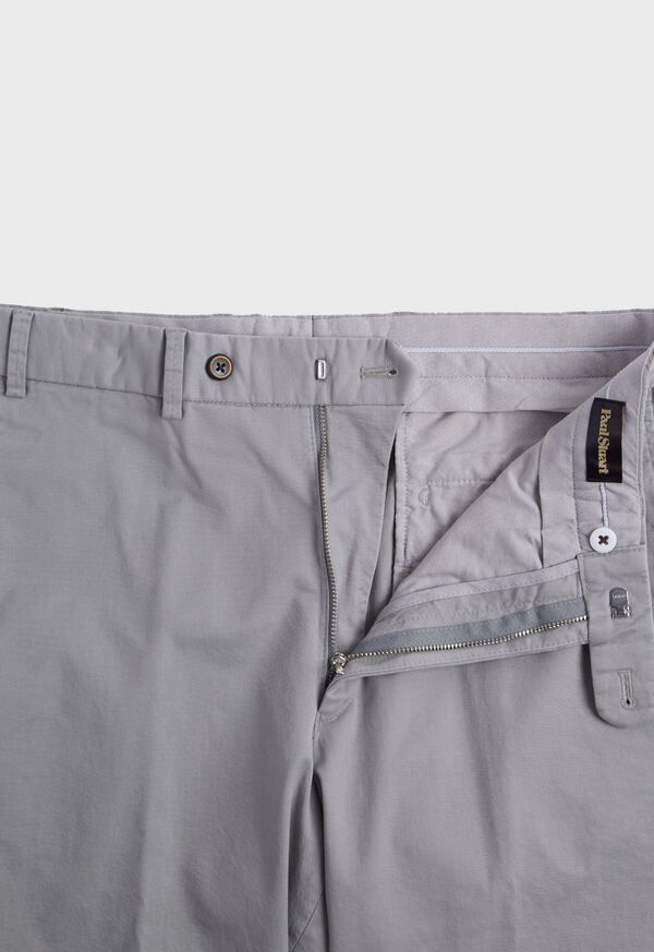 Paul Stuart Cotton Plain Front Newton Silver | NZ_PAUL76416