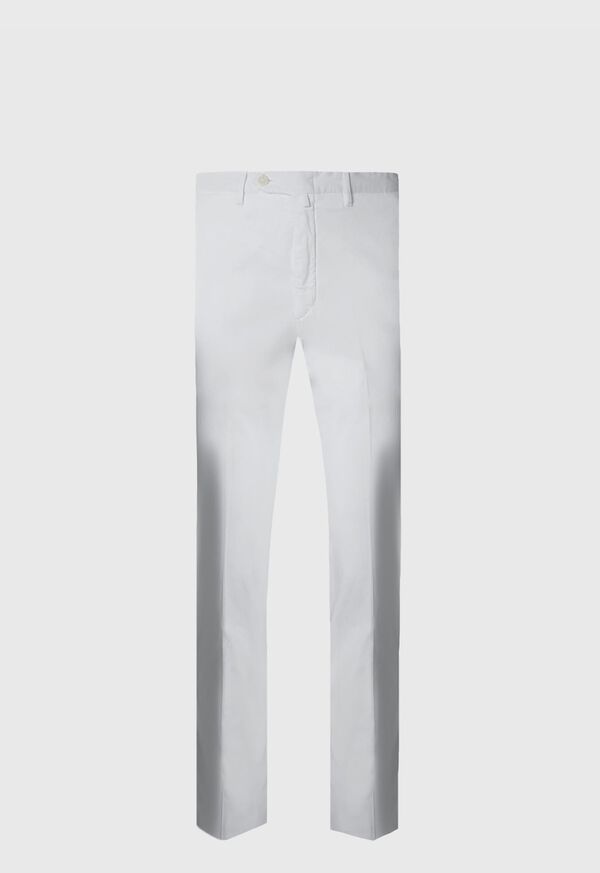 Paul Stuart Cotton & Silk Garment Dyed White | NZ_PAUL58696