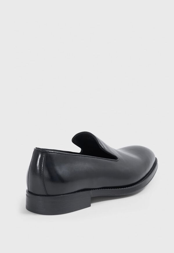 Paul Stuart Crest Leather Black | NZ_PAUL14487