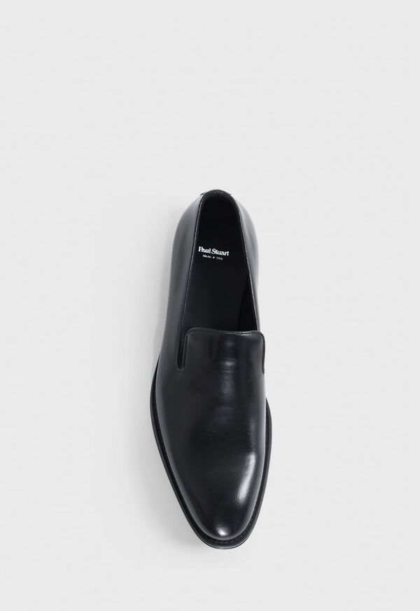 Paul Stuart Crest Leather Black | NZ_PAUL14487