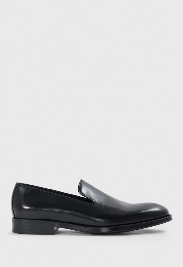 Paul Stuart Crest Leather Black | NZ_PAUL14487