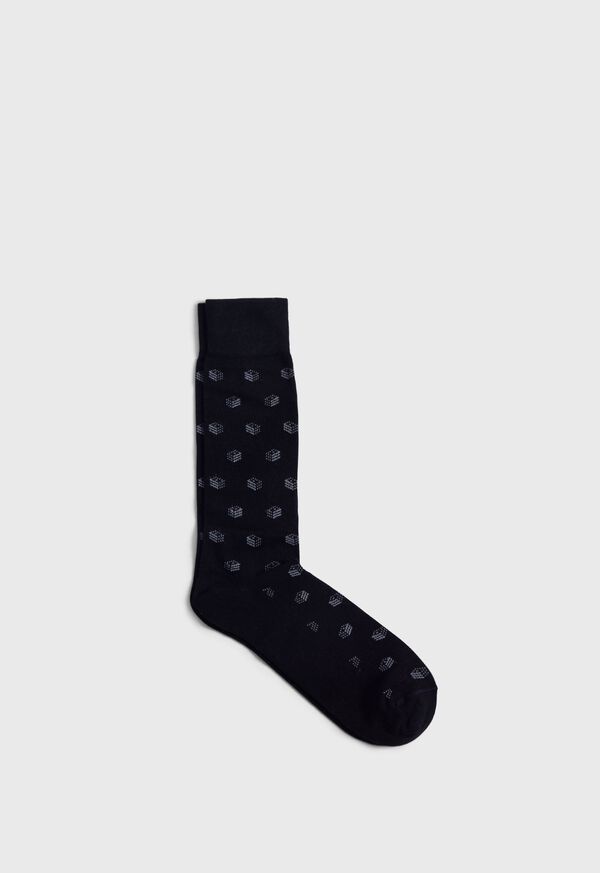Paul Stuart Deco Motif Black | NZ_PAUL37732