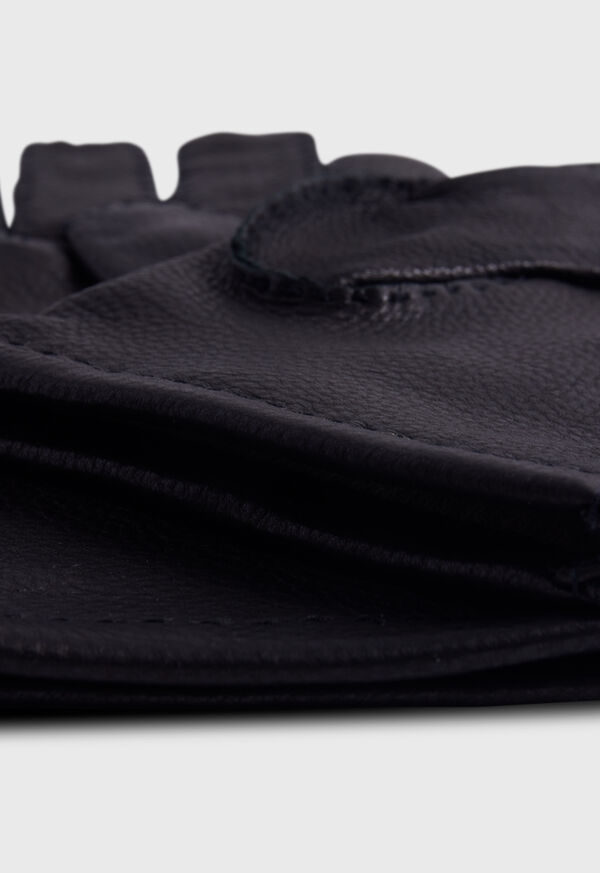 Paul Stuart Deerskin Glove Black | NZ_PAUL57641