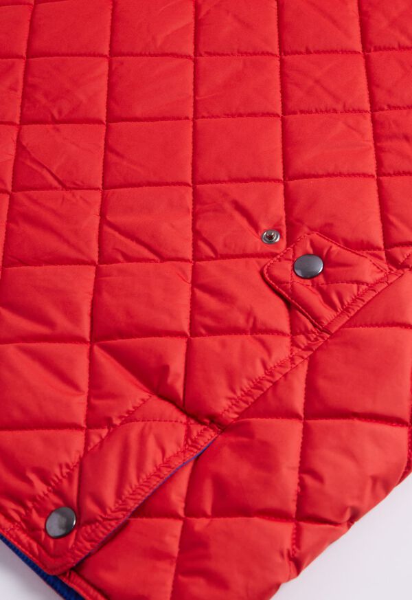 Paul Stuart Diamond Quilted Red | NZ_PAUL52788
