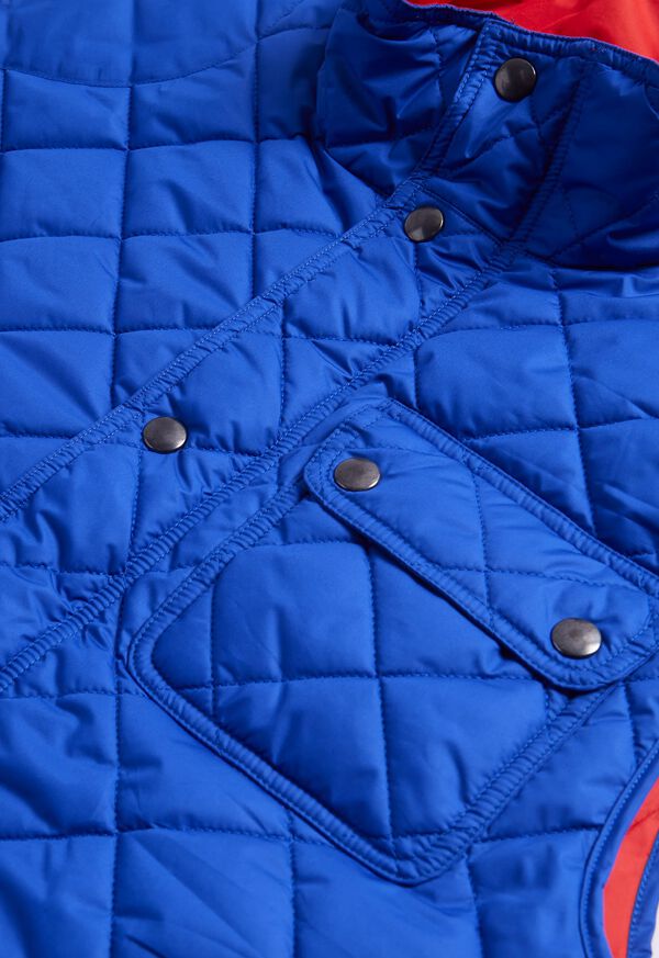 Paul Stuart Diamond Quilted Royal Blue | NZ_PAUL68774
