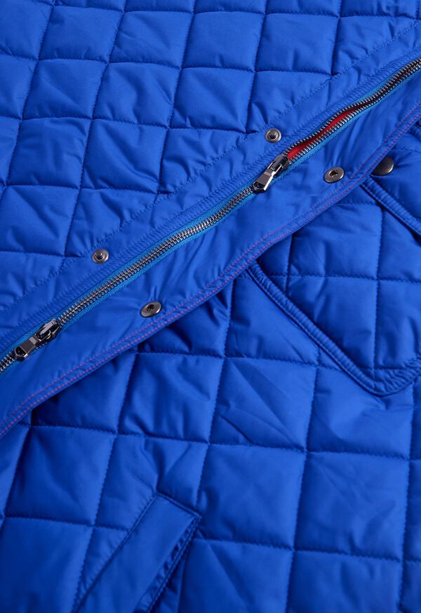 Paul Stuart Diamond Quilted Royal Blue | NZ_PAUL68774