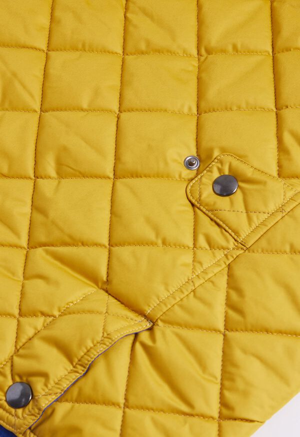 Paul Stuart Diamond Quilted Yellow | NZ_PAUL54296