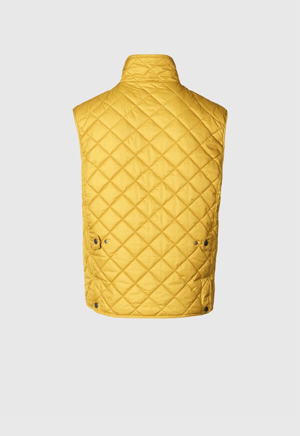 Paul Stuart Diamond Quilted Yellow | NZ_PAUL54296
