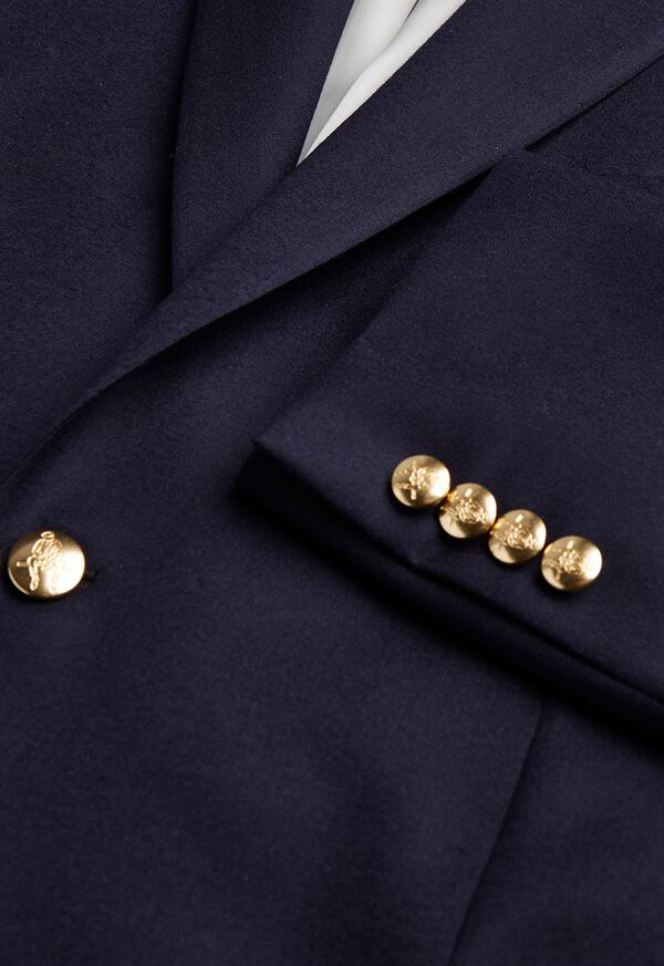 Paul Stuart Doeskin Stuart Blazer Navy | NZ_PAUL32674
