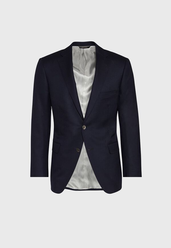 Paul Stuart Doeskin Super 120s Wool Paul Blazer Navy | NZ_PAUL82932