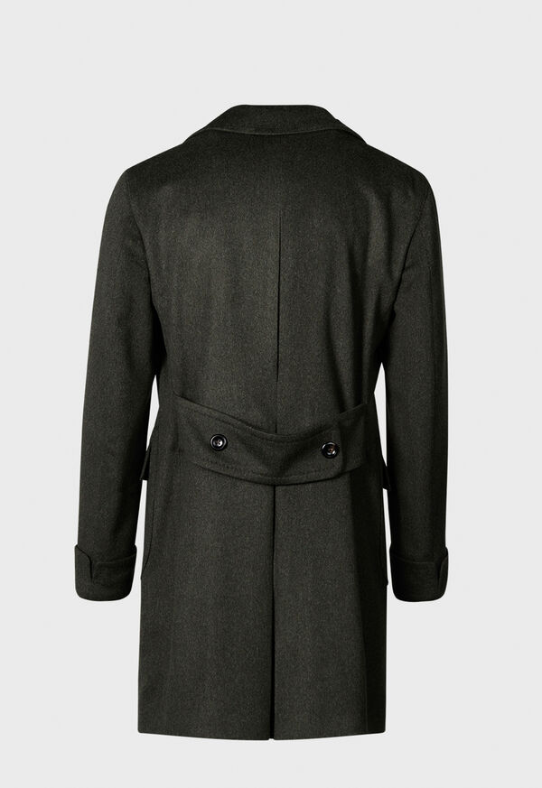 Paul Stuart Double Breasted Military Style Wool Olive | NZ_PAUL20599